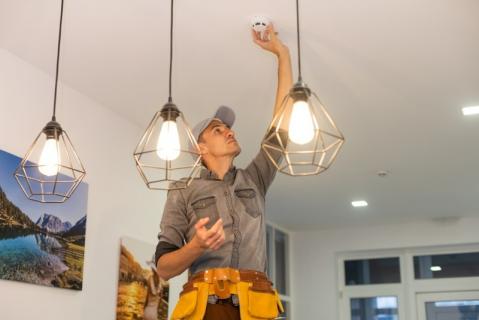 pose détecteur incendie